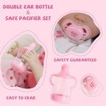 Aori Reborn Baby Doll Accessories: Pacifier & Bottle