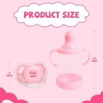 Aori Reborn Baby Doll Accessories: Pacifier & Bottle