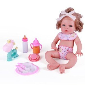 9-Piece Reborn Doll Accessories Feeding Set