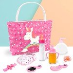 Baby Doll Feeding Set with Diaper Bag