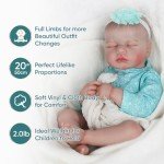 Lifelike 20-Inch Reborn Baby Doll Girl