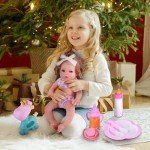 9-Piece Reborn Doll Accessories Feeding Set