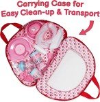 18-Piece Baby Doll Accessories Set with Case