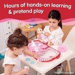 18-Piece Baby Doll Accessories Set with Case