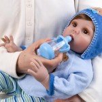 Blue Pacifier & Feeding Bottle Set for Reborn Dolls