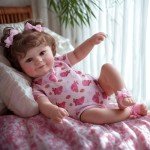 Adorable 20-Inch Realistic Smiling Baby Doll