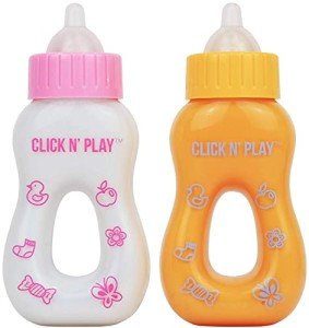 Interactive Baby Bottle Set for Reborn Dolls