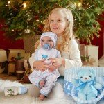 9-Piece Reborn Baby Doll Clothes & Accessories Set