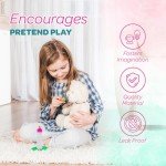 2 Pack Baby Doll Bottles with Disappearing Milk