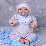 Reborn Doll Clothes Set with Accessories for 17-22 Inch Dolls