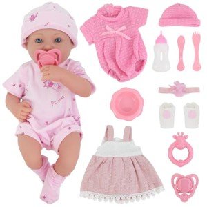 Unicorn Element 14" Reborn Baby Doll Set