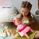 2 Pack Baby Doll Bottles with Disappearing Milk