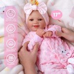 Sunny 17-Inch Poseable Reborn Baby Doll