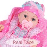 12 Inch Reborn Baby Doll with Clothes & Carrier