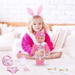 Reborn Baby Doll Playset with Clothes & Accessories