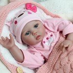 CHAREX 22-Inch Realistic Reborn Baby Doll with Giraffe