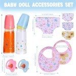 10-Piece Reborn Doll Feeding Accessory Set