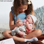 Pink Baby Doll Bottle, Rattle & Pacifier Set