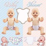 4-Pack Doll Diapers & Bibs for Baby Dolls