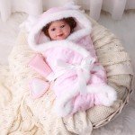 3-Piece Reborn Doll Blanket Set with Accessories