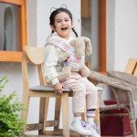 Pink Peony Reborn Baby Doll Carrier for Girls