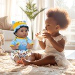 Aori 18-inch Biracial Realistic Reborn Baby Doll