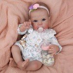 Lifelike 18" Reborn Baby Doll for Kids