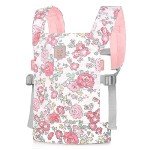Pink Peony Reborn Baby Doll Carrier for Girls