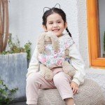 Pink Peony Reborn Baby Doll Carrier for Girls