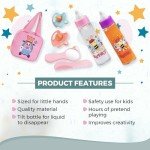 Adorable 7-Piece Baby Doll Accessories Set