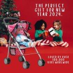 Pink Polka Dot Baby Doll Umbrella Stroller Set