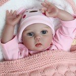 CHAREX 22-Inch Realistic Reborn Baby Doll with Giraffe