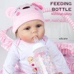 Reborn Doll Clothing Set with Bassinet Accessories