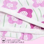 Purple Flower Receiving Blanket Set for Reborn Dolls