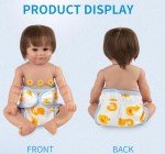 Reborn Dolls Diaper, Swaddle Blanket & Hat Set