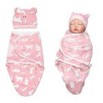 Reborn Baby Doll Swaddle Blanket Set - 2 Pcs