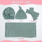 Reborn Doll Clothes & Swaddle Blanket Set 4 Pieces