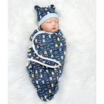 Cute Bear Swaddle & Bath Blanket for Reborn Dolls