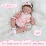 Realistic 20-Inch Girl Reborn Baby Doll