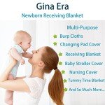 Gina Era Cotton Swaddle Blankets for Babies