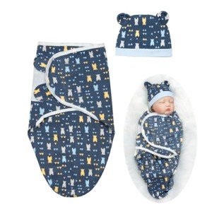 Soft Cotton Bear Blanket Set for Reborn Dolls