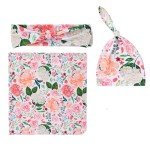 Floral Swaddle Set for 18-24" Reborn Dolls