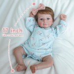 Felicia 17-Inch Lifelike Reborn Baby Doll