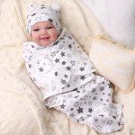 Reborn Baby Doll Swaddle Blanket and Hat Set