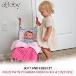 Reversible Baby Doll Blanket Set for All Sizes