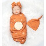 Yellow Starlight Blanket for Reborn Baby Dolls