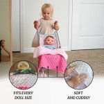 Reversible Baby Doll Blanket Set for All Sizes