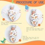 Dinosaur Pattern Swaddle Set for Reborn Dolls