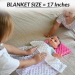 Reversible Baby Doll Blanket Set for All Sizes