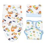 Dinosaur-Themed Outfit Set for Reborn Baby Dolls